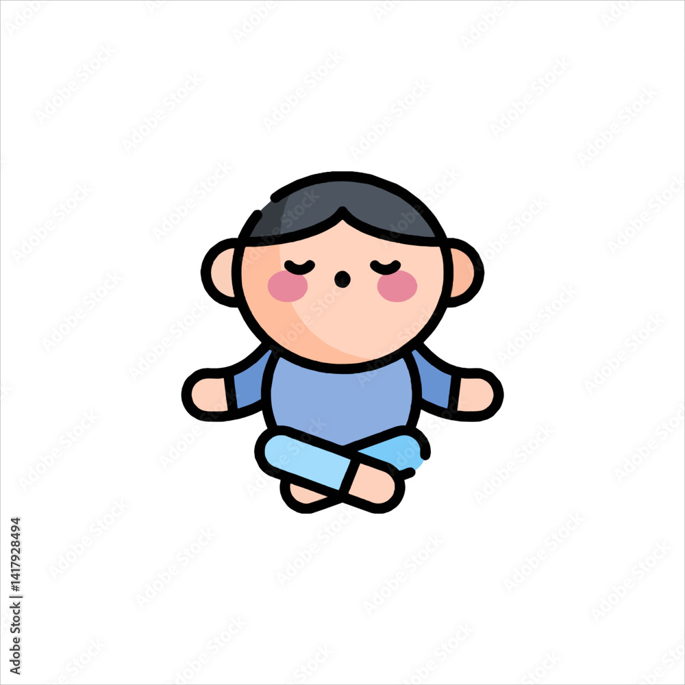 cartoon illustration of a boy cartoon illustration of a boy