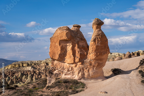 Fairy chimneys, Camel Rock at Devrent Valley (Imagination Valley), Cappadocia, Turkey