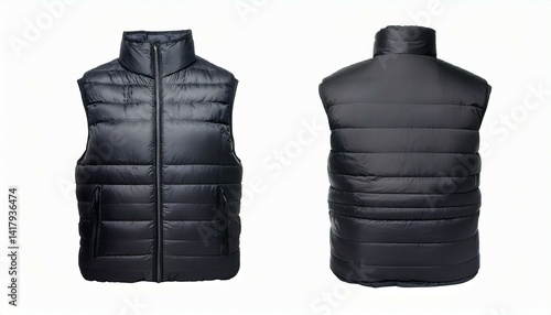 black leather jacket