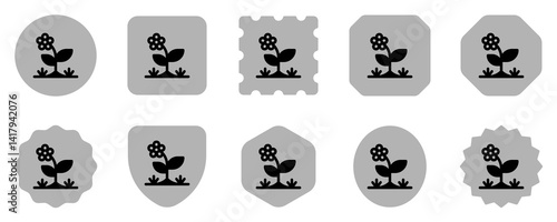 Editable flower vector icon. Gardening, landscaping, horticulture. Part of a big icon set family. Perfect for web and app interfaces, presentations, infographics, etc