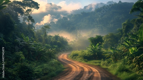 green bosawas forest nature landscape