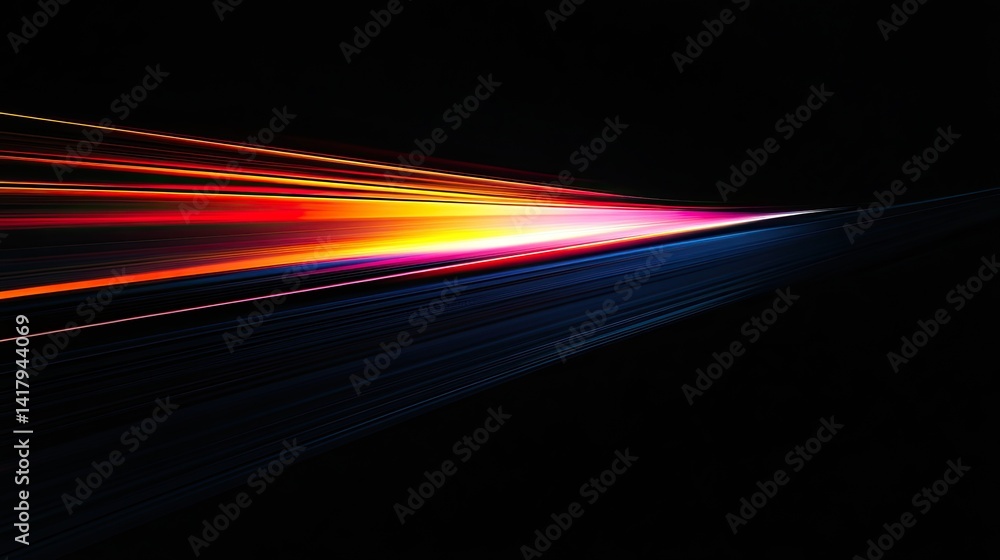 Minimalist black background with subtle diagonal gradients and light reflections.