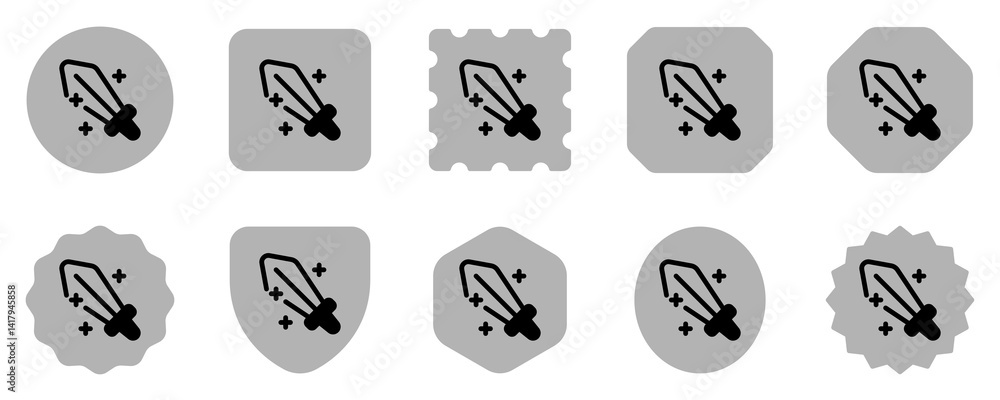 Editable RPG, role-playing, game, sword vector icon. Video game, game elements. Part of a big icon set family. Perfect for web and app interfaces, presentations, infographics, etc Editable RPG, role-playing, game, sword vector icon. Video game, game elements. Part of a big icon set family. Perfect for web and app interfaces, presentations, infographics, etc