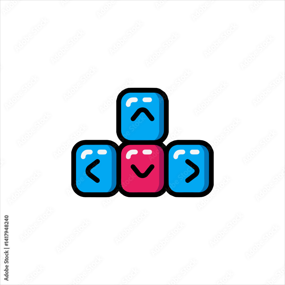 inscription on the cubes