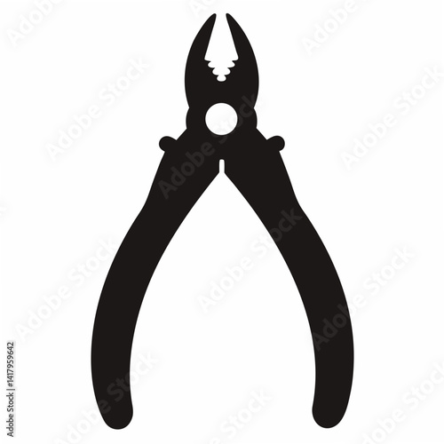 pliers isolated on white background