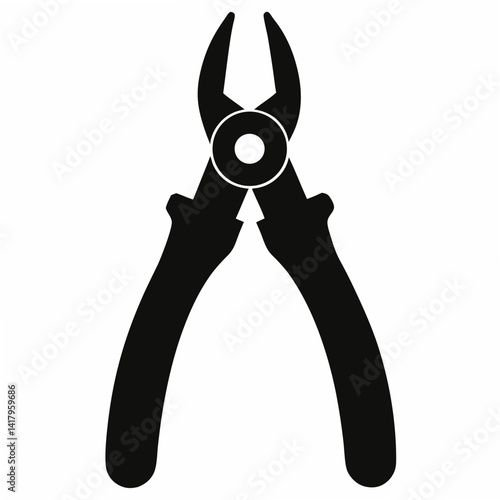 pliers isolated on white background