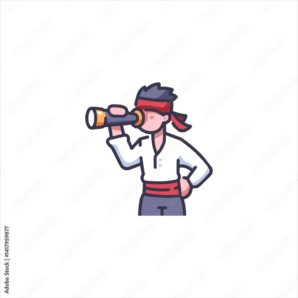 vector illustration of cartoon policeman vector illustration of cartoon policeman