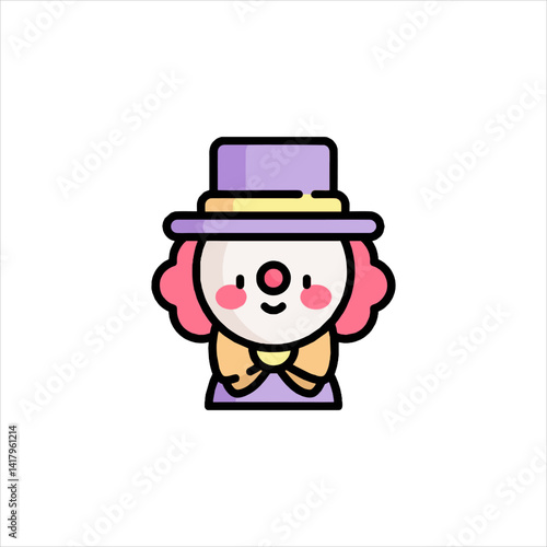 funny cartoon clown
