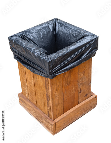 the new garbage container