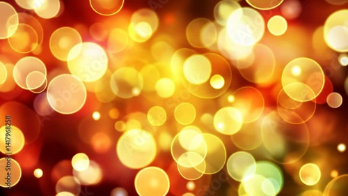 Abstract vibrant bokeh