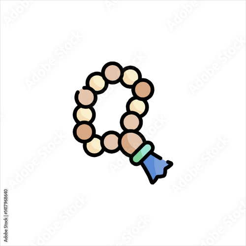 3d graphic of a creative idea symbol made of many spheres