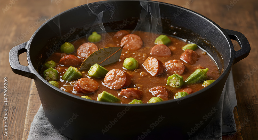 Southern Comfort Aromatic Stew in Cast Iron Pot Ready to Serve Family Southern Comfort Aromatic Stew in Cast Iron Pot Ready to Serve Family