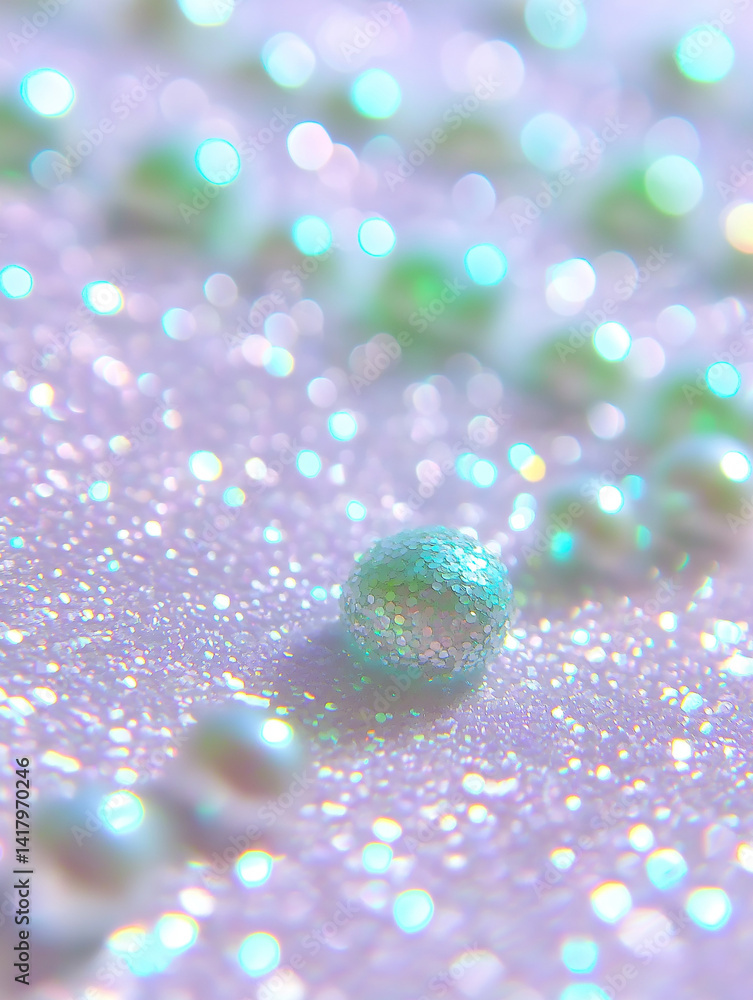 An abstract image featuring birthday and party elements close up in vibrant colors.