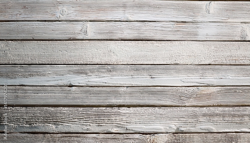 Obraz premium old white painted wood for background