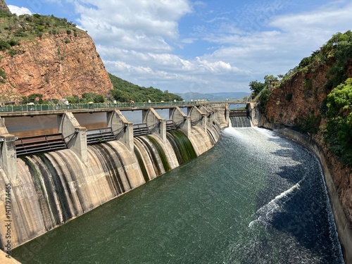 dam on the lake