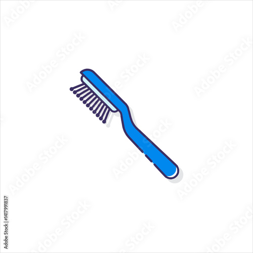toothbrush isolated on white