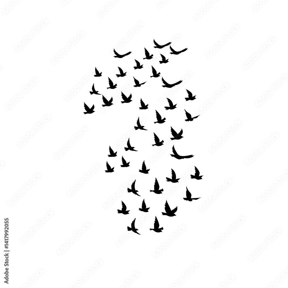 Birds flying across the sky in formation, symbolizing freedom, peace, movement, unity, nature, and endless possibilities. Birds flying across the sky in formation, symbolizing freedom, peace, movement, unity, nature, and endless possibilities.