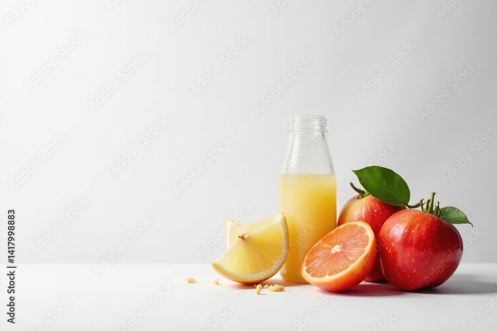 Fototapeta premium Crisp white background, ideal for showcasing products, design, isolated