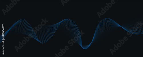 abstract blue background with lines
