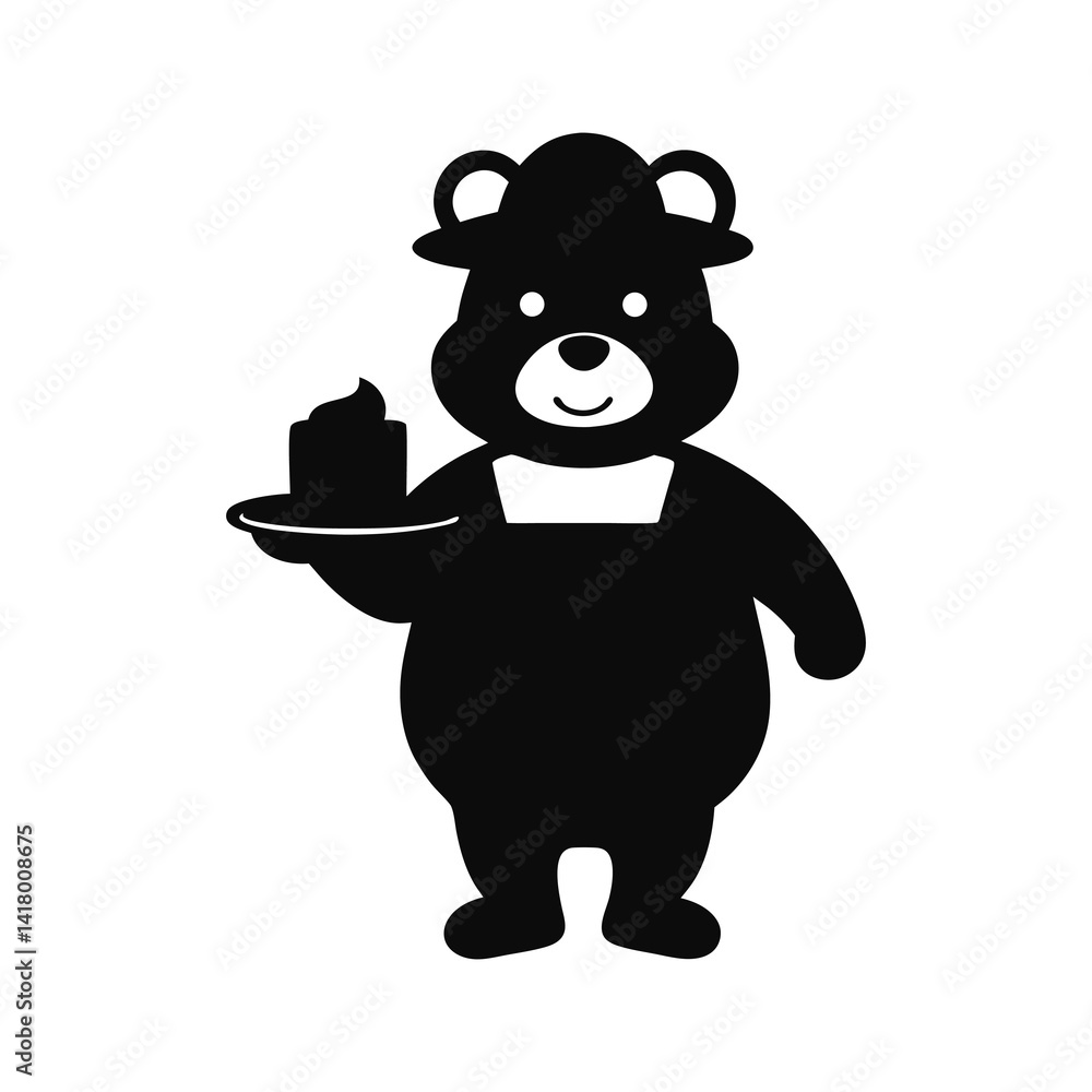 Fototapeta premium funny cartoon character illustration