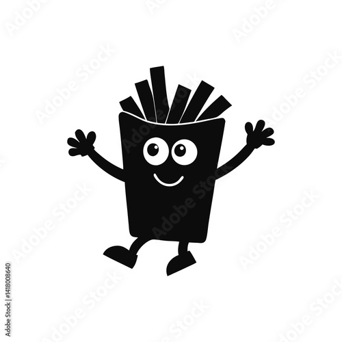 funny cartoon character illustration