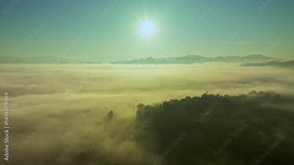Aerial hyper lapse view amazing sun shine above the sea of Mist.
Scenery mist floating in the valley. Sunrise shine through the white mist.
Beautiful shadow of the tree on white mist. majestic sky Aerial hyper lapse view amazing sun shine above the sea of Mist.
Scenery mist floating in the valley. Sunrise shine through the white mist.
Beautiful shadow of the tree on white mist. majestic sky