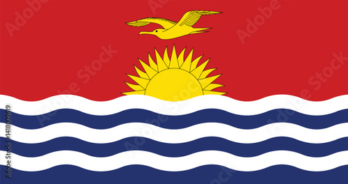 The National Flag of Kiribati
Flag of the Republic of Kiribati
Kiribati National Banner
Symbol of Kiribati: The Flag
The Kiribati Ensign