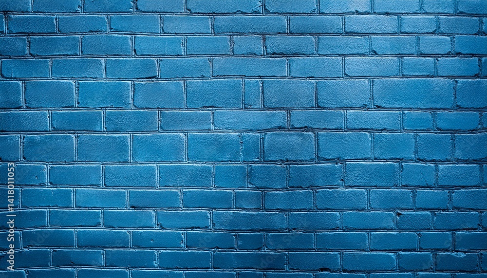 panoramic brick wall painted blue panoramic brick wall painted blue