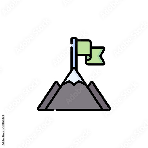 vector illustration of a microscope