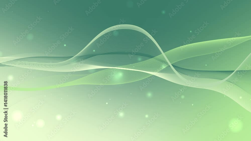 Soft green and white gradient with elegant motion lines and glowing particles perfect for Earth Day celebration designs clean UI backgrounds or eco friendly promotional visuals Soft green and white gradient with elegant motion lines and glowing particles perfect for Earth Day celebration designs clean UI backgrounds or eco friendly promotional visuals