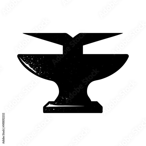 Anvil Silhouette vector illustration