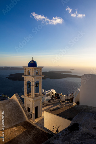 Chiesa della Resurrezione del Signore, Imerovigli, Isola di Santorini, Cicladi, Isole Greche