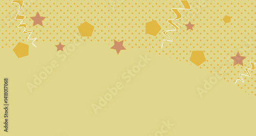 Attractive abstract background, in cartoon style