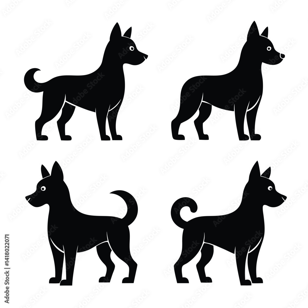 Dog Silhouette Dog Silhouette