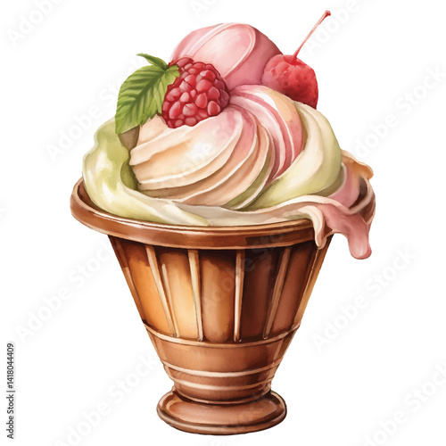 strawberry ice cream