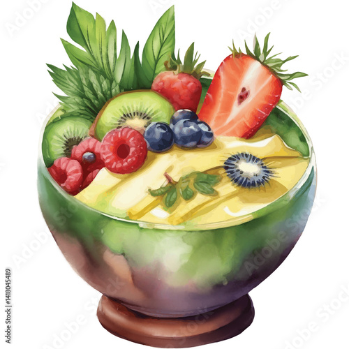 fruit salad with fruit