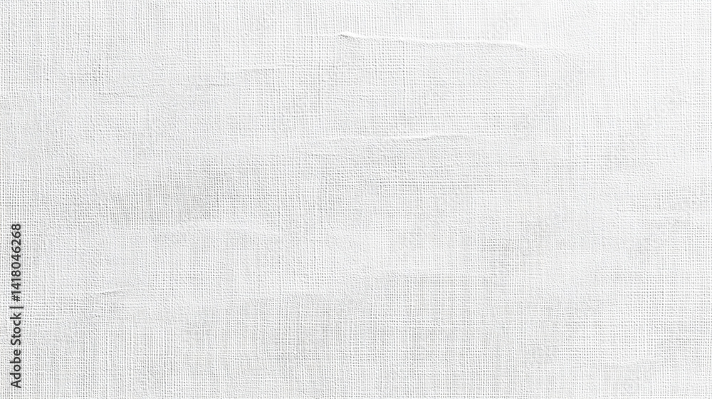 Fototapeta premium White Linen Fabric Texture Background for Design and Decoration