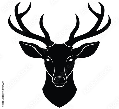 deer head vector