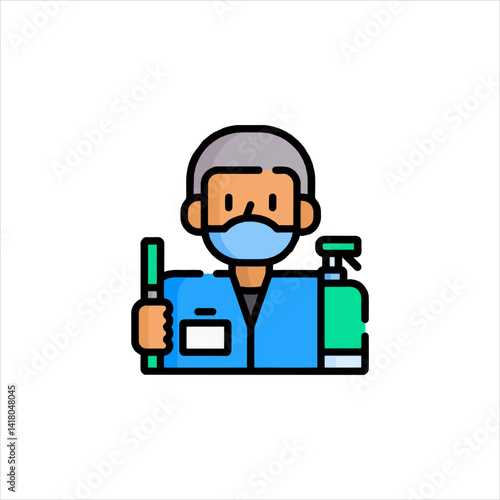 funny cartoon scientist