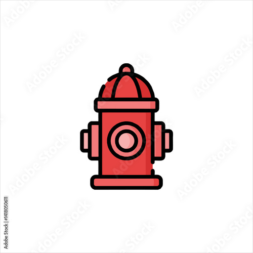 fire hydrant sign