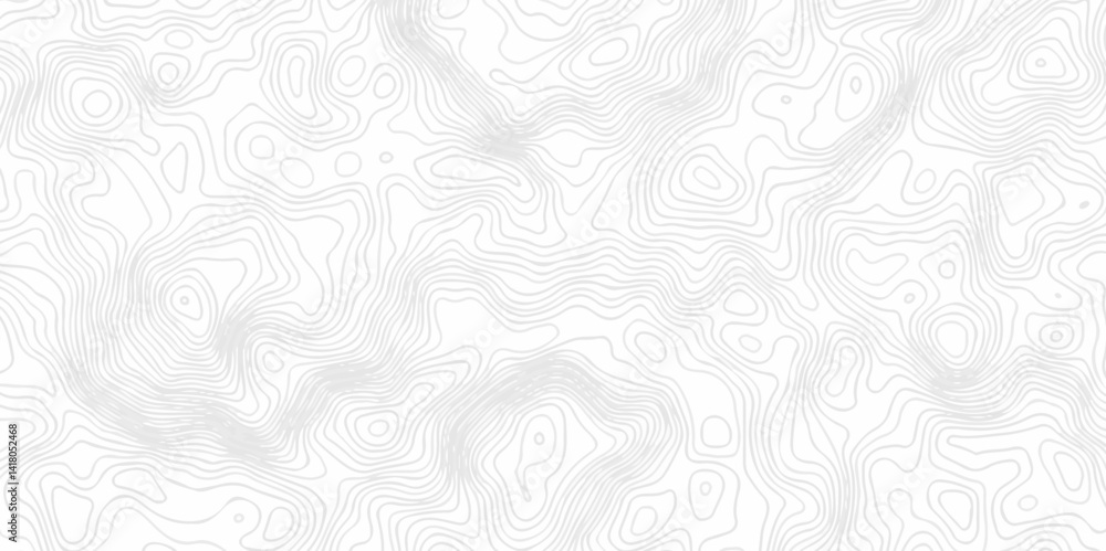 White wave paper curved reliefs abstract background. Lines Topographic contour lines map seamless pattern. Landscape geo topographic map background. White wave paper curved reliefs abstract background. Lines Topographic contour lines map seamless pattern. Landscape geo topographic map background.