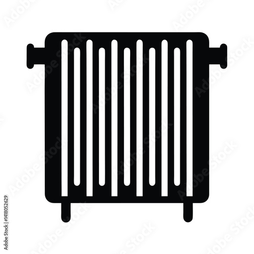 Radiator Icon Vector Illustration