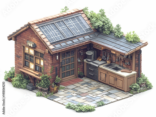 Rustic Cottage Kitchen