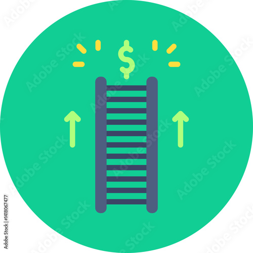 Motivation & Incentives single vector illustration icon