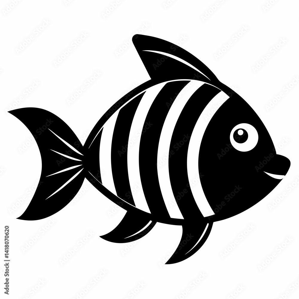 Obraz premium fish vector illustration