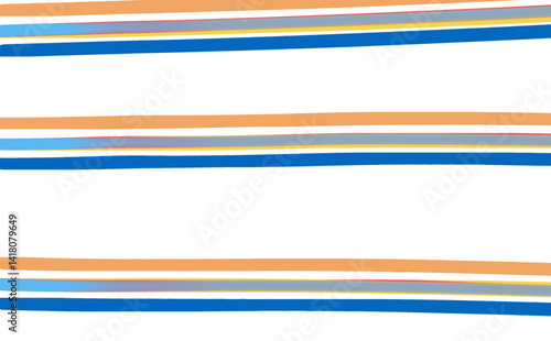 Vibrant Swirls in Blue and Yellow Red Gradient, Fluid Motion Modern Abstract Design Vibrant Curves