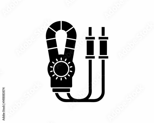 creative details multimeter icon vector illustration	