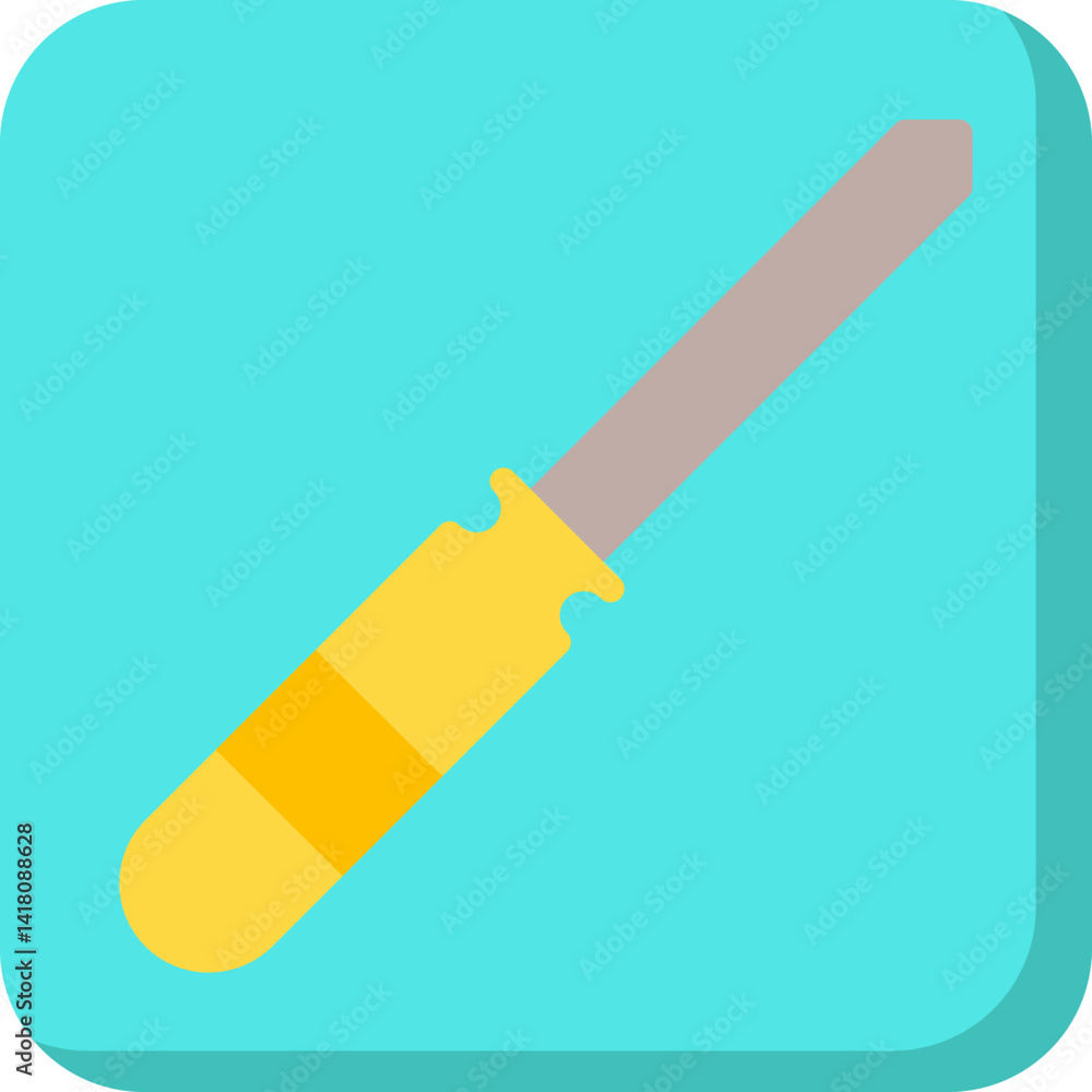 Screwdriver single icon vector illustration