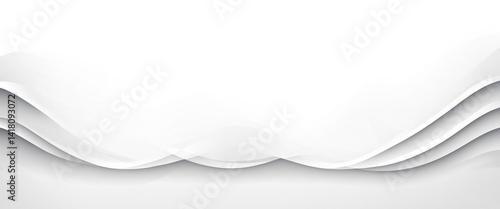 abstract white wavy shapes ...