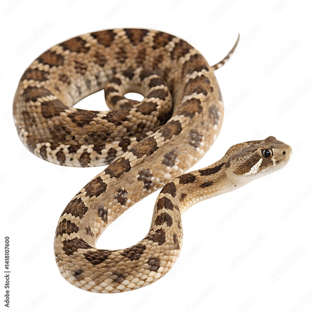 saw scaled viper in Transparent Background Closeup of a Boa Constrictor Showing Detailed Scales and Pattern saw scaled viper in Transparent Background Closeup of a Boa Constrictor Showing Detailed Scales and Pattern